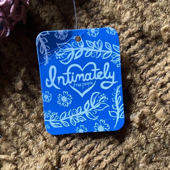 Free People orange and black Lace Bralette - Picture 2 of 4